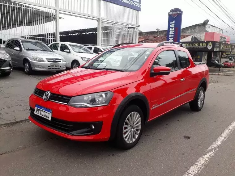 Volkswagen Saveiro Vermelho 4