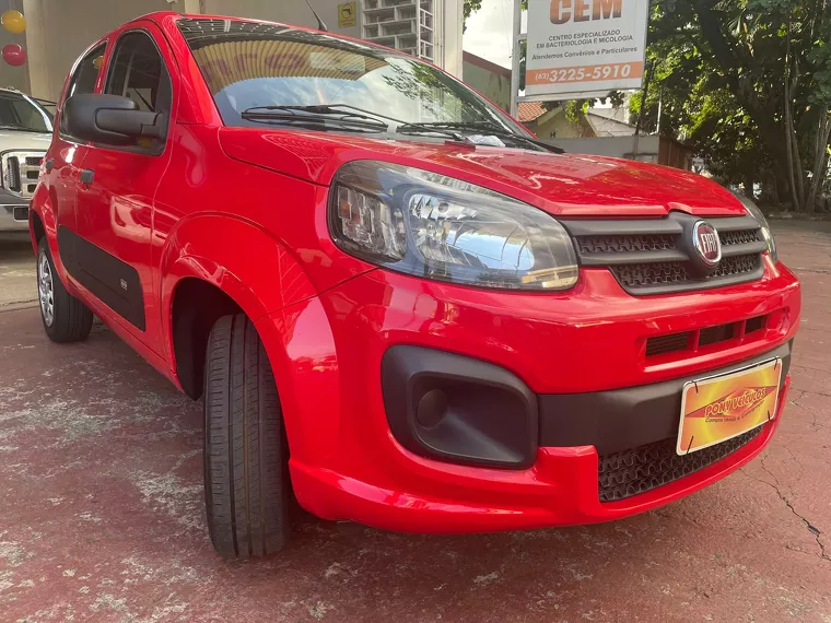 Fiat Uno Vermelho 1