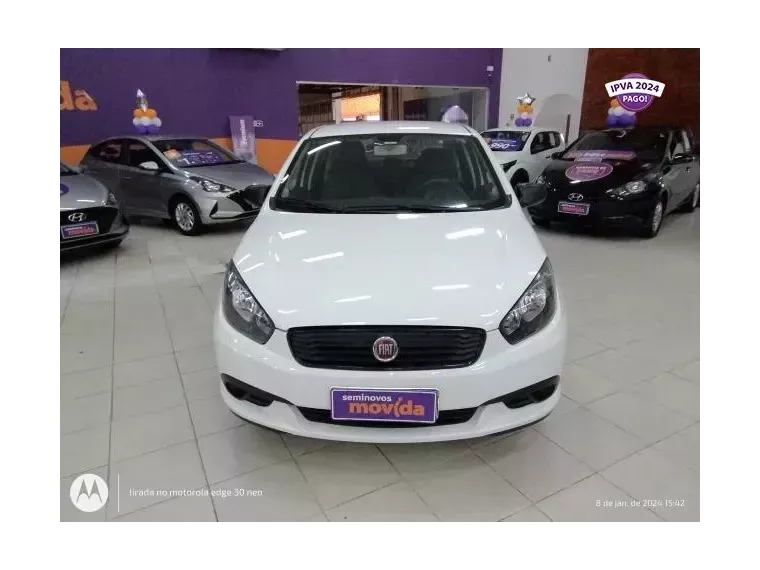 Fiat Grand Siena Branco 7