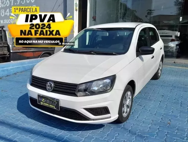 Volkswagen Gol Branco 4