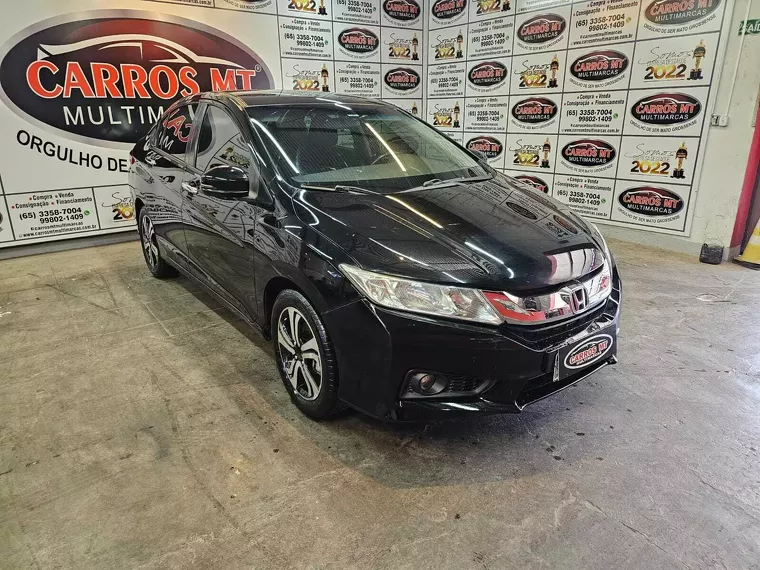 Honda City Preto 1