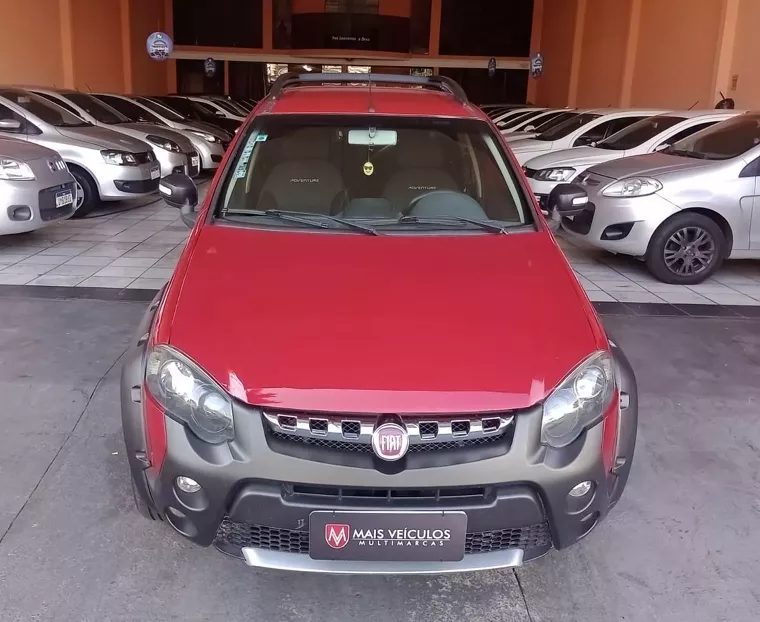 Fiat Strada Vermelho 2