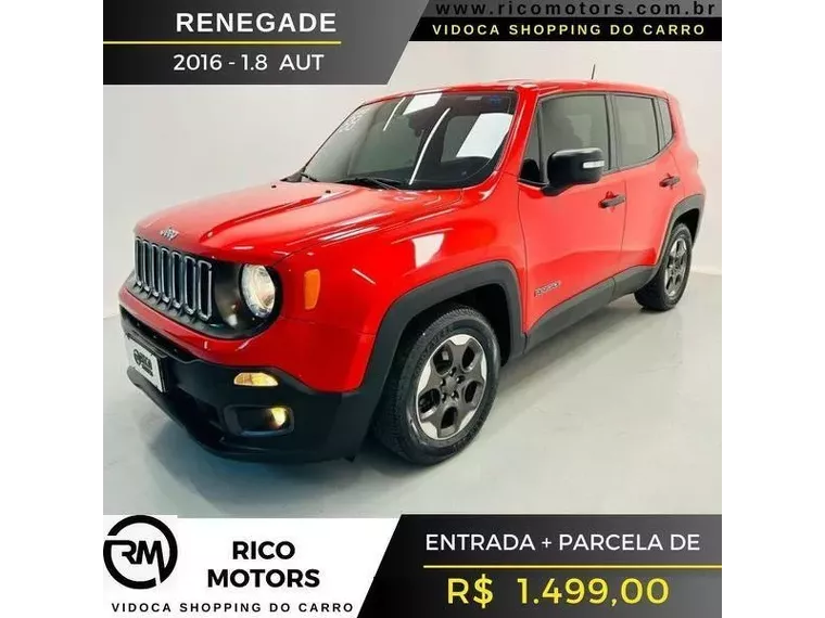 Jeep Renegade Vermelho 4