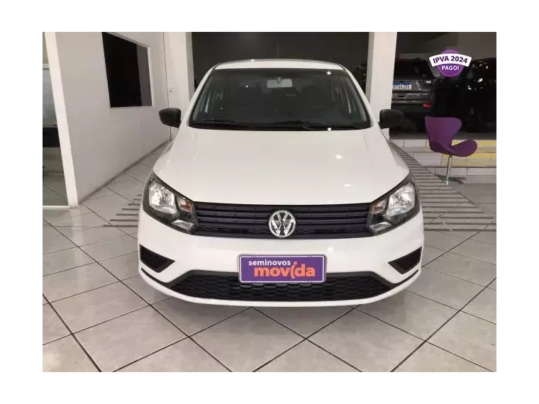 Volkswagen Gol Branco 1