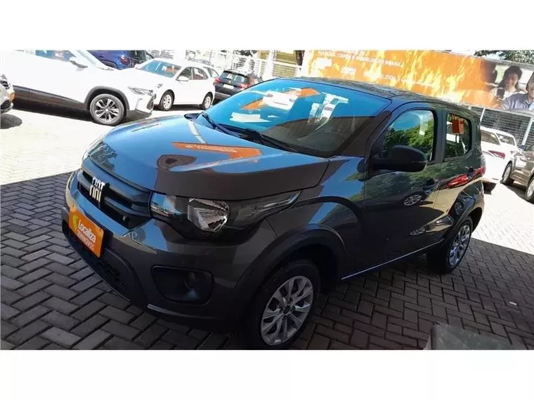 Fiat Mobi Cinza 9