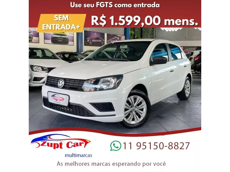 Volkswagen Gol Branco 7