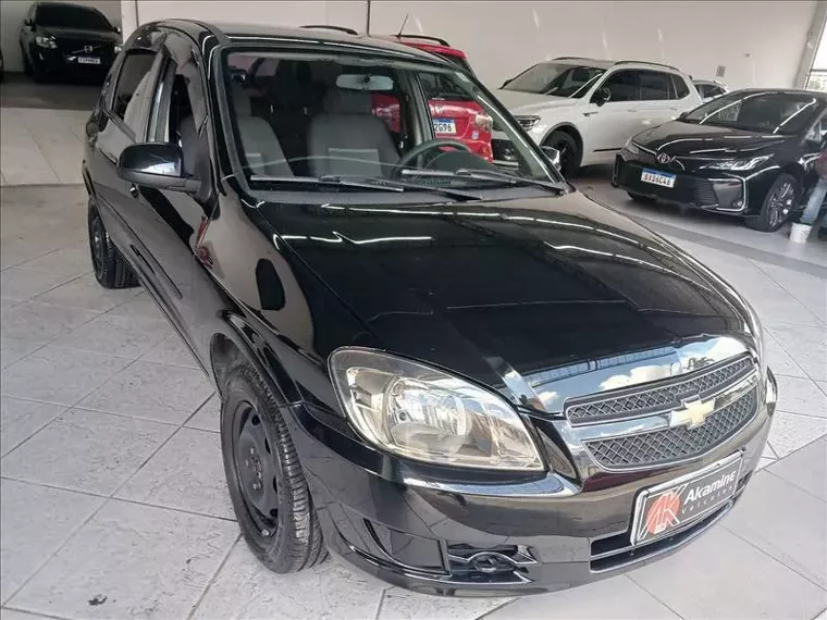 Chevrolet Celta Preto 10