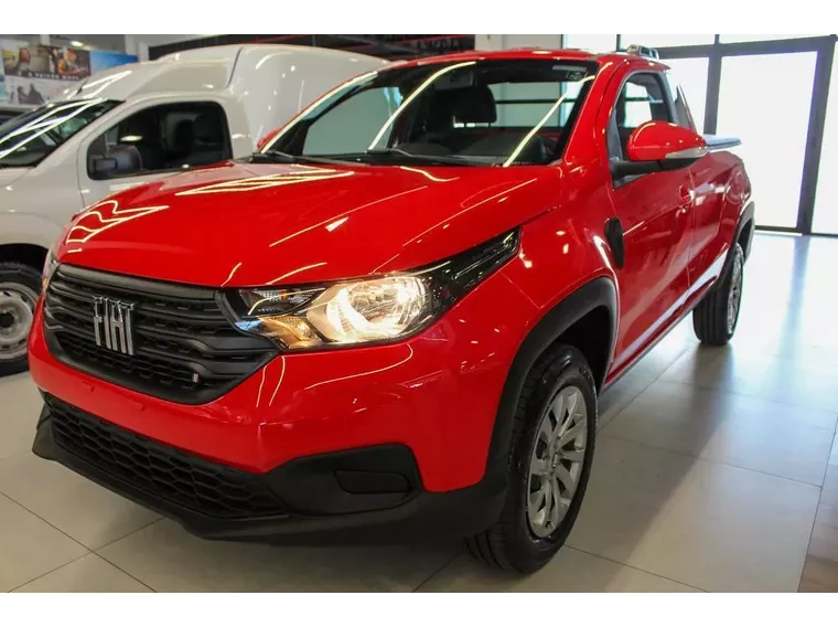 Fiat Strada Vermelho 1