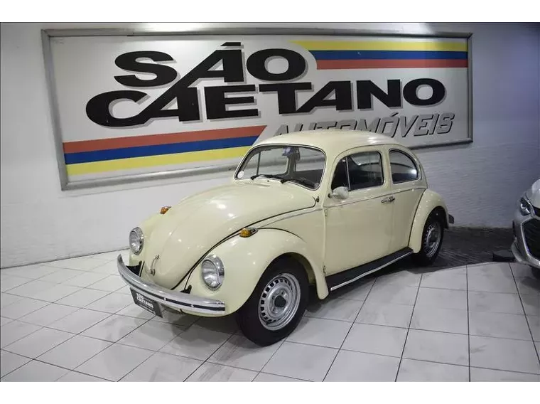 Volkswagen Fusca Bege 6