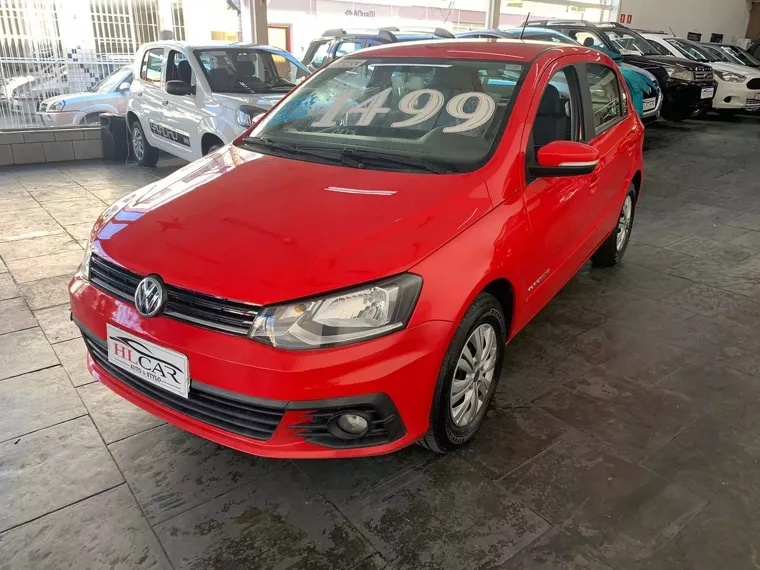 Volkswagen Gol Vermelho 4