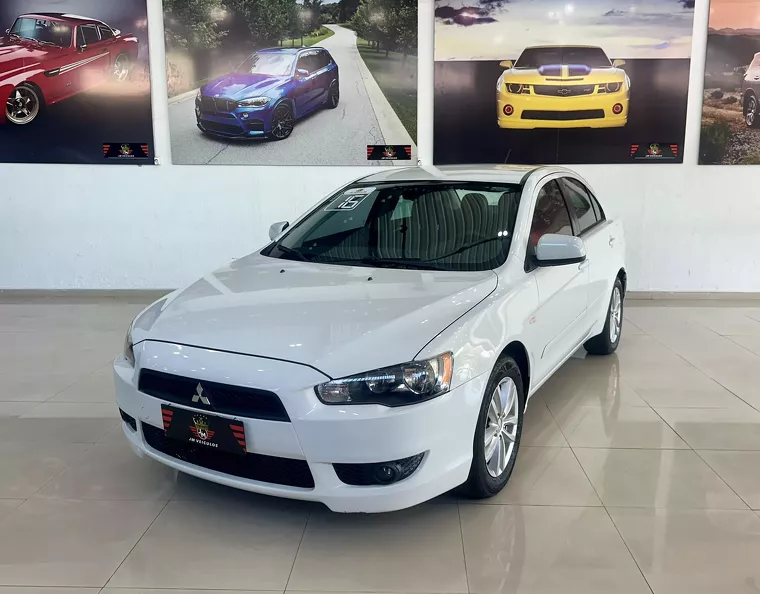 Mitsubishi Lancer Branco 13