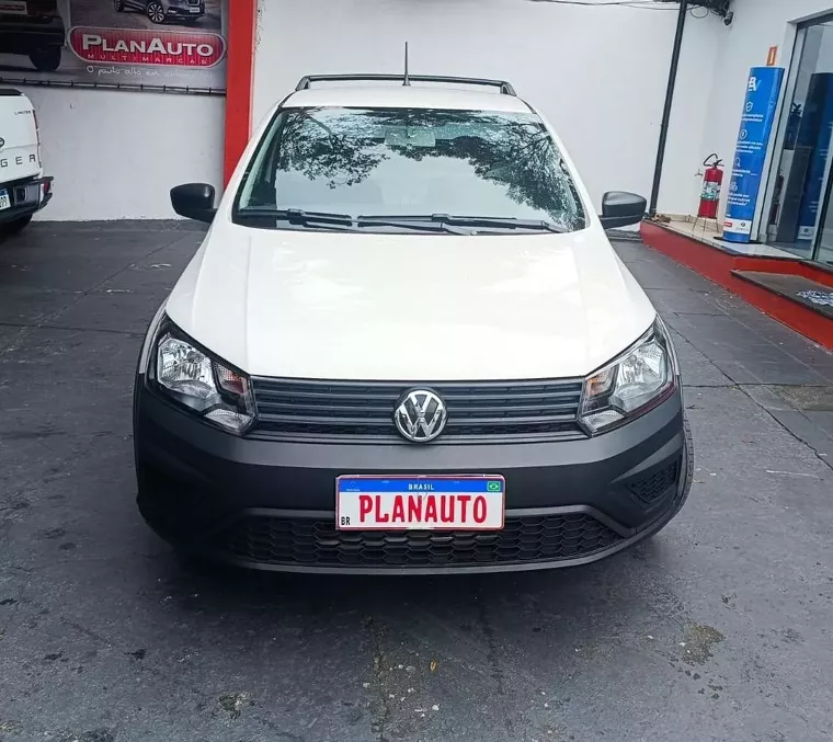 Volkswagen Saveiro Branco 3