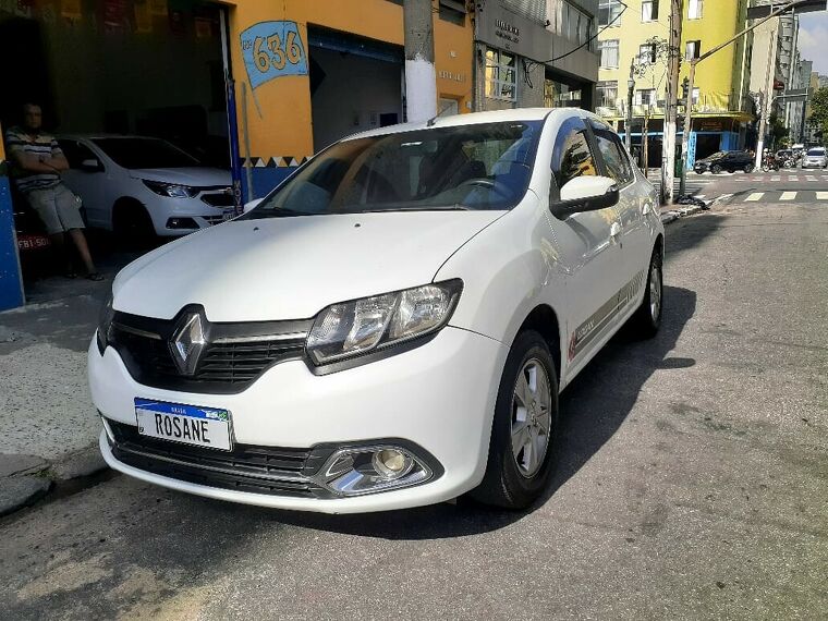 Renault Logan Branco 2