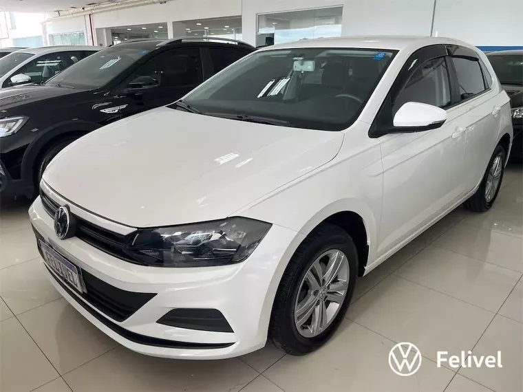 Volkswagen Polo Hatch Branco 8