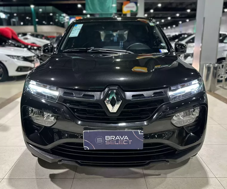 Renault Kwid Preto 3