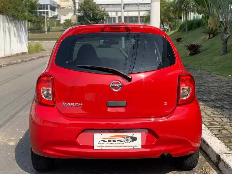 Nissan March Vermelho 8