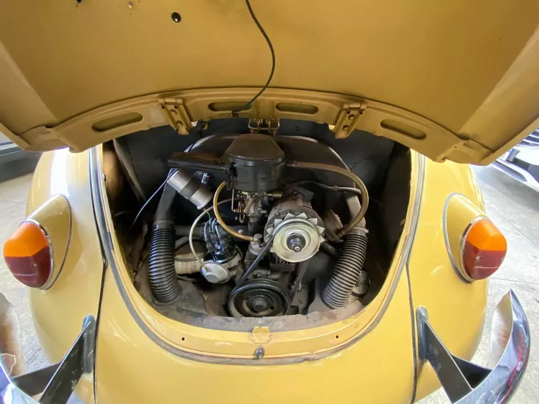 Volkswagen Fusca Amarelo 6