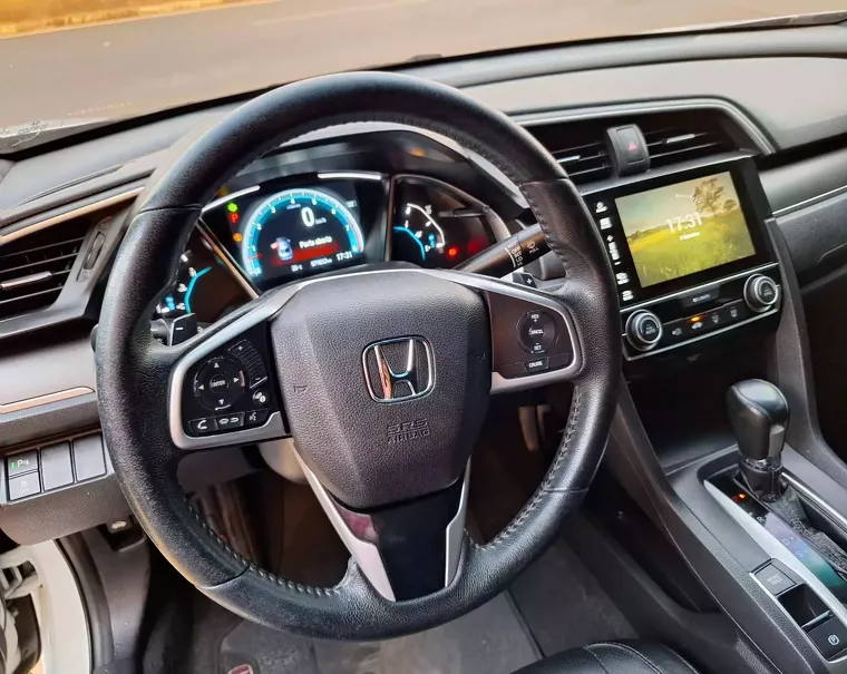 Honda Civic Branco 14