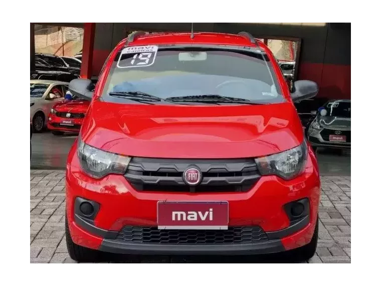 Fiat Mobi Vermelho 1