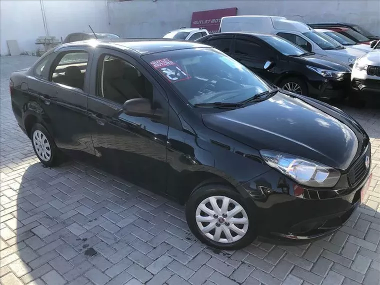 Fiat Grand Siena Preto 9