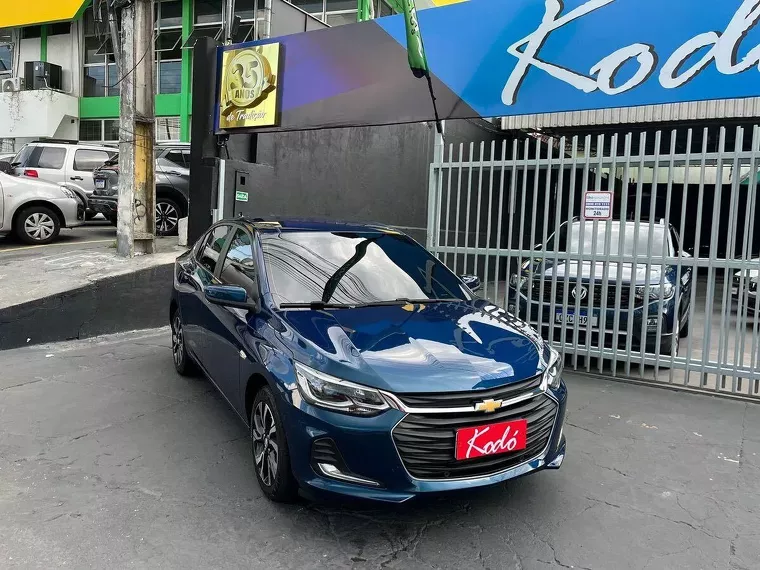 Chevrolet Onix Azul 3