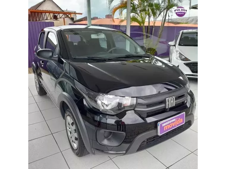 Fiat Mobi Preto 4