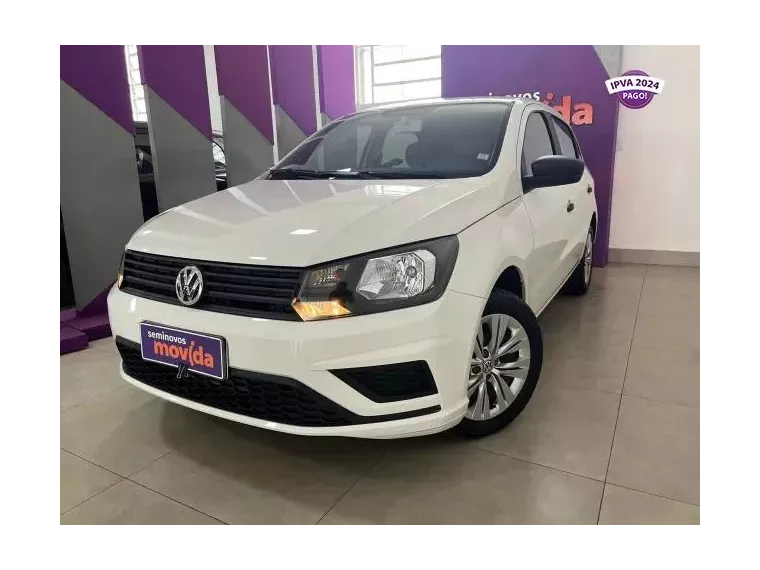 Volkswagen Gol Branco 1