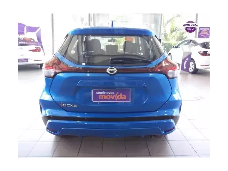 Nissan Kicks Azul 2