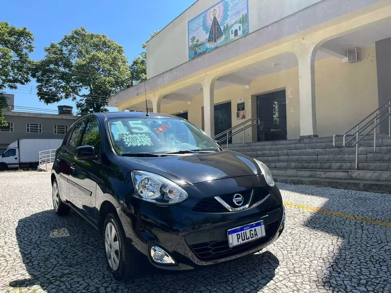 Nissan March Preto 3