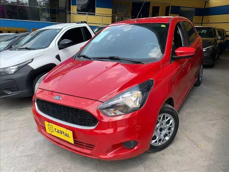 Ford KA Vermelho 8