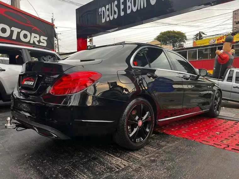 Mercedes-benz C 180 Preto 6