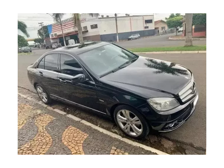 Mercedes-benz C 200 Preto 8