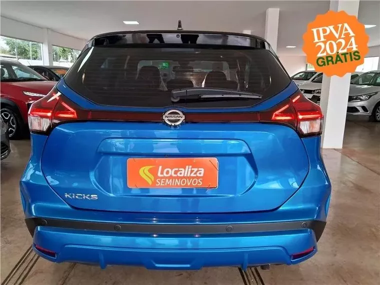 Nissan Kicks Azul 2