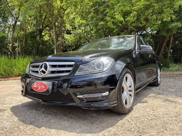 Mercedes-benz C 200 Preto 2