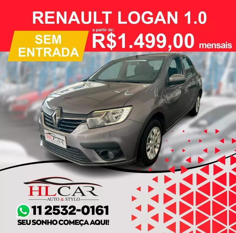 Renault Logan Cinza 9