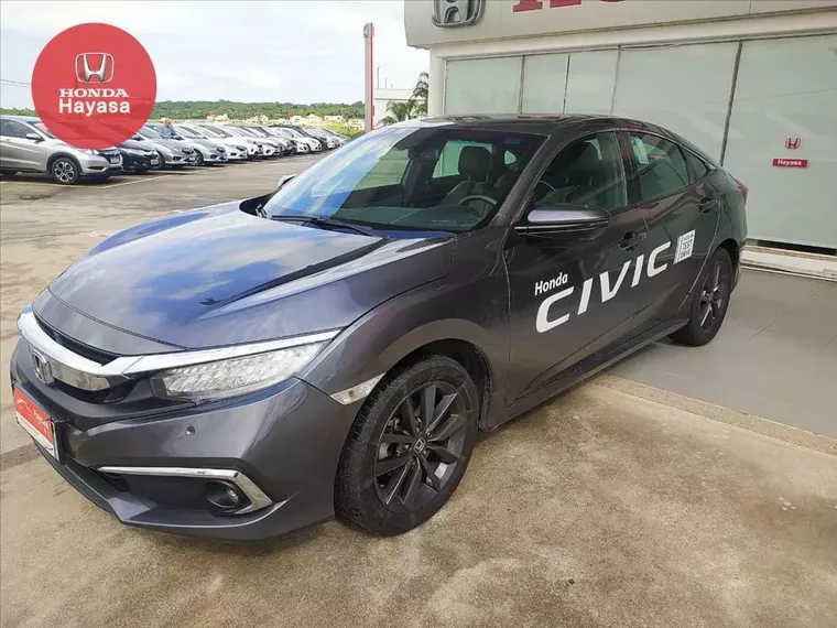 Honda Civic Cinza 5