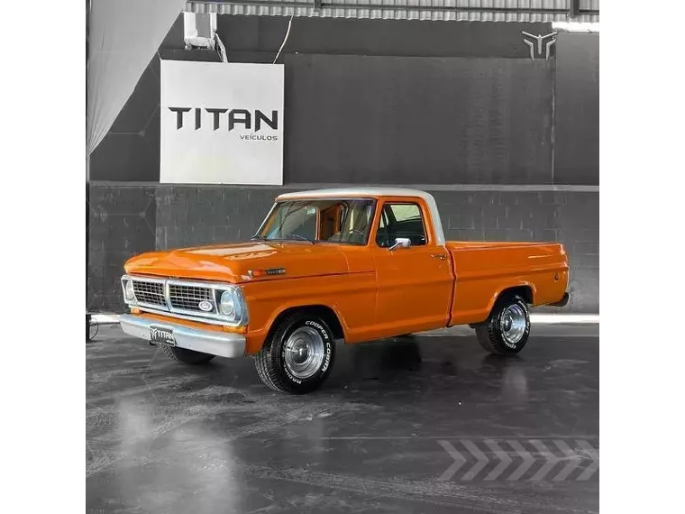 Ford F-100 Laranja 4