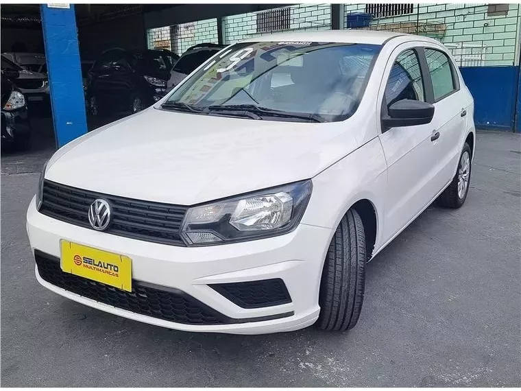 Volkswagen Gol Branco 1