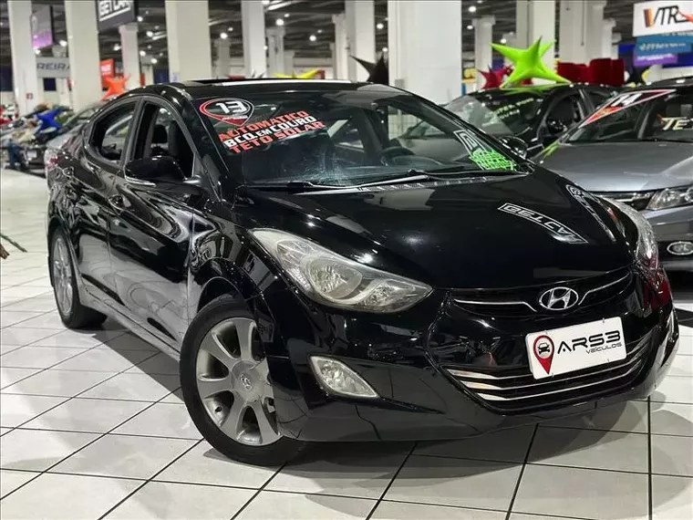 Hyundai Elantra Preto 1