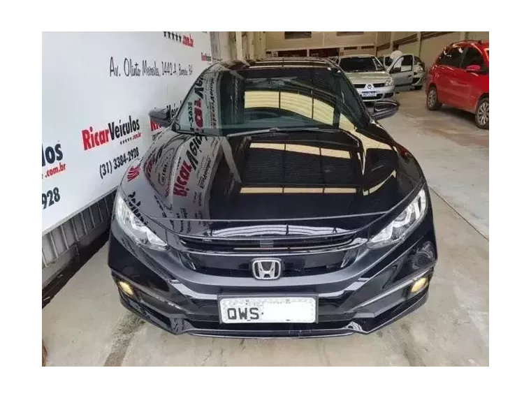 Honda Civic Preto 4