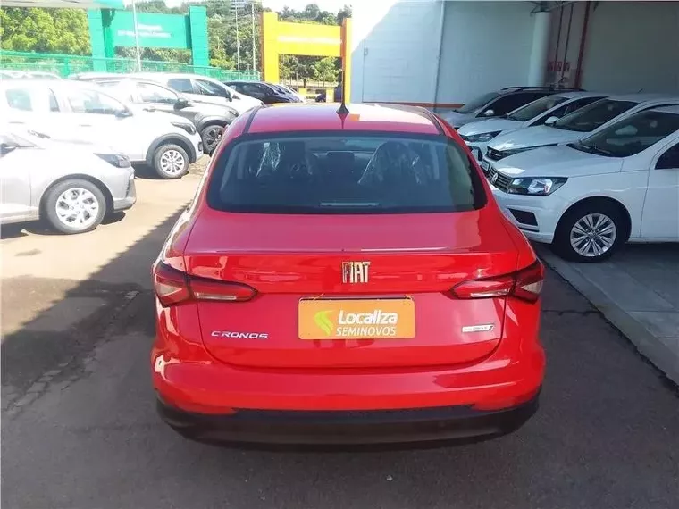 Fiat Cronos Vermelho 5