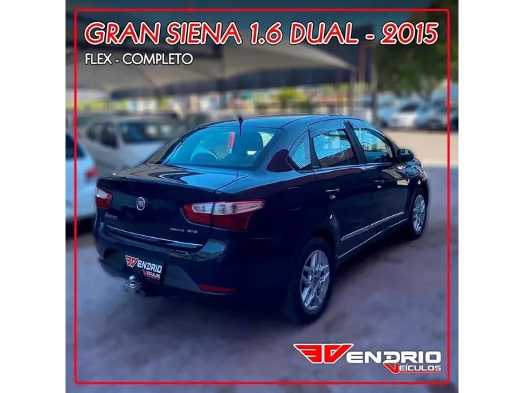 Fiat Grand Siena Azul 6