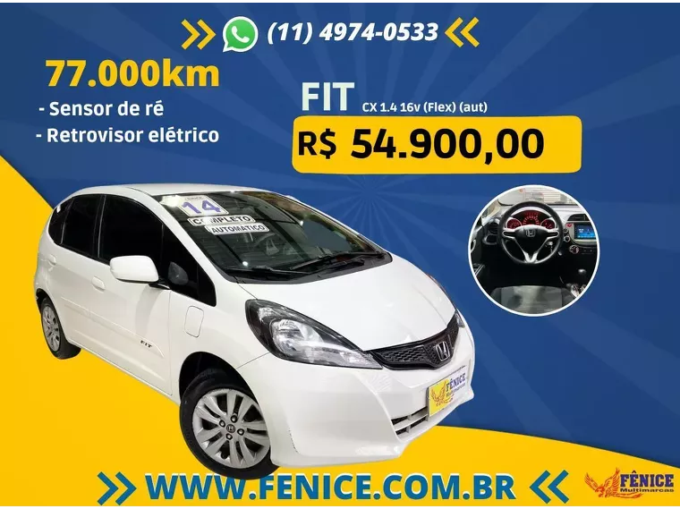 Honda FIT Branco 1