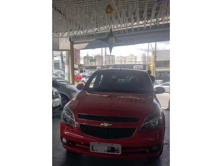 Chevrolet Agile Vermelho 10