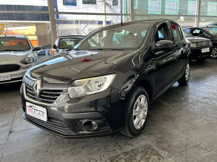 Renault Sandero Preto 1