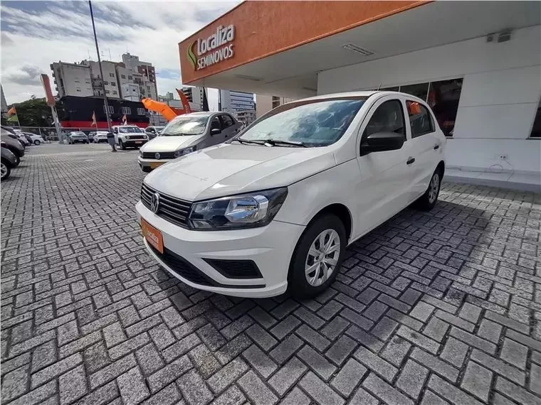 Volkswagen Gol Branco 12