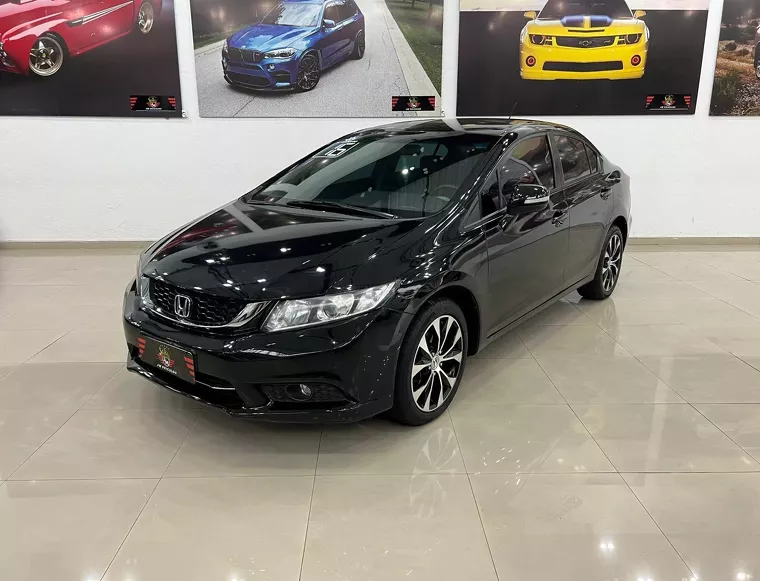 Honda Civic Preto 8