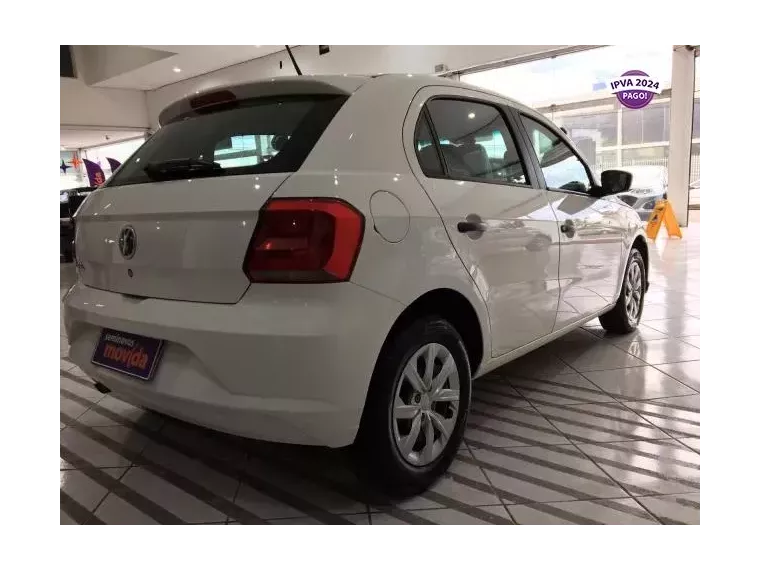 Volkswagen Gol Branco 6