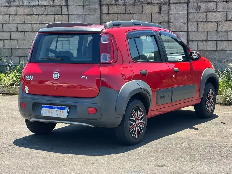 Fiat Uno Vermelho 1