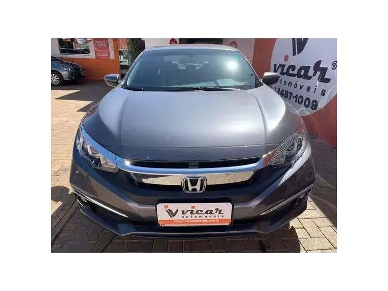 Honda Civic Cinza 12